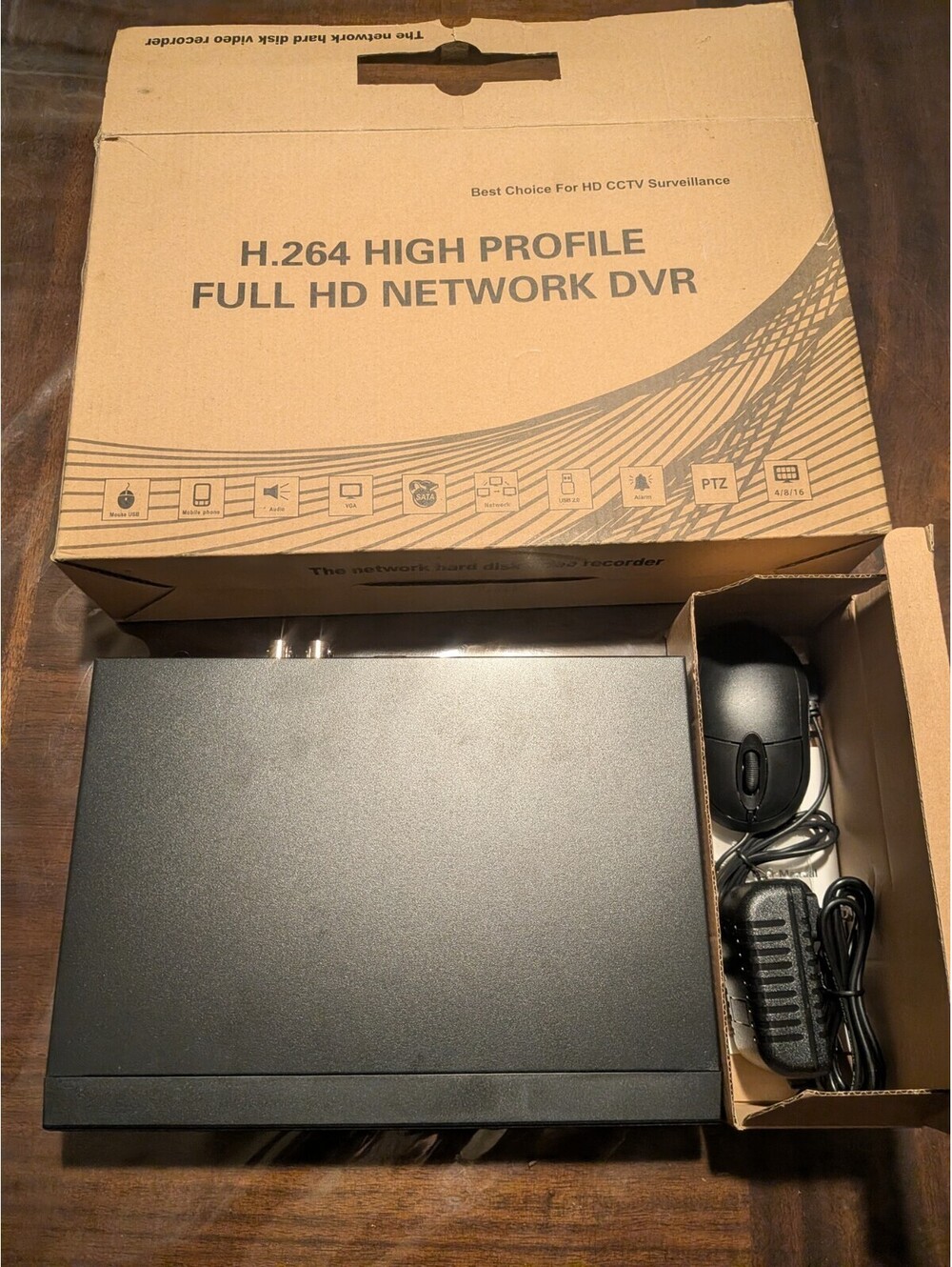 X Vin 4 Channel H.264 Standalone Digital Video Recorder - Open Box